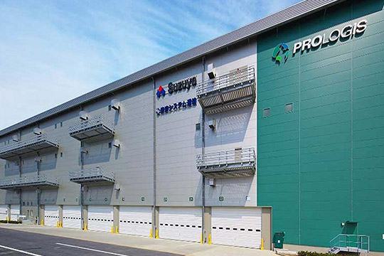 川島物流センター・外観