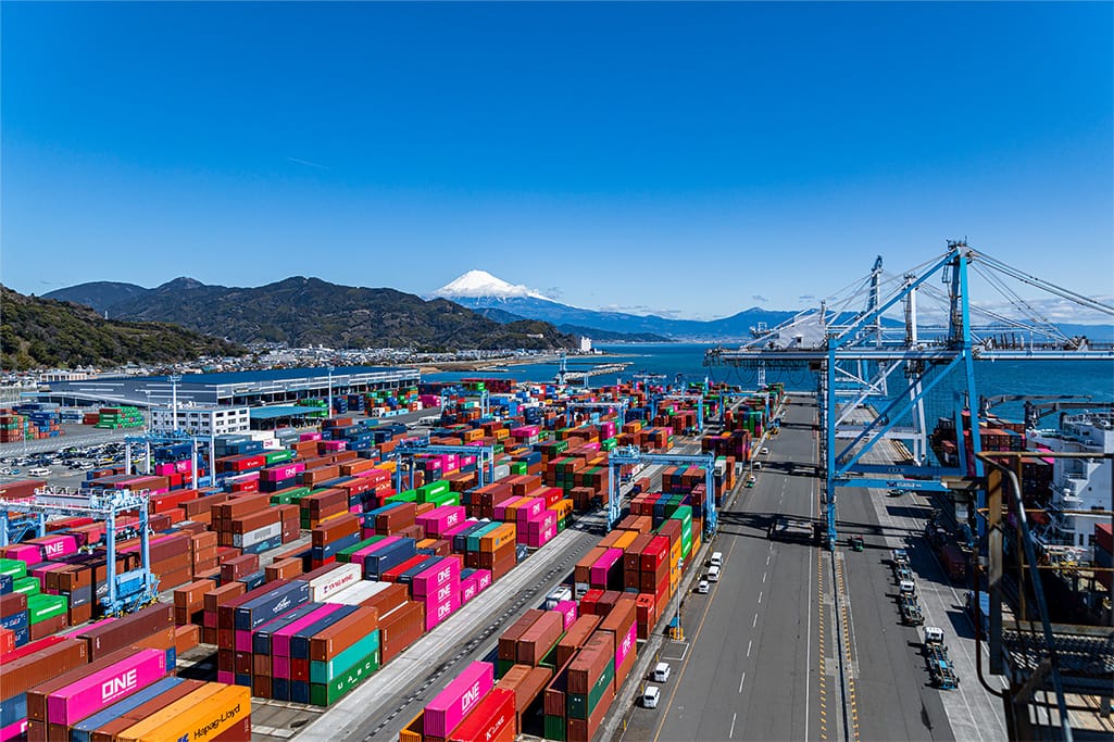 清水港コンテナ輸出入サービス