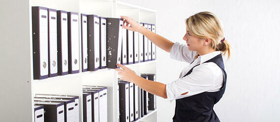 情報の用途に合わせる紙文書の保管・保存方法